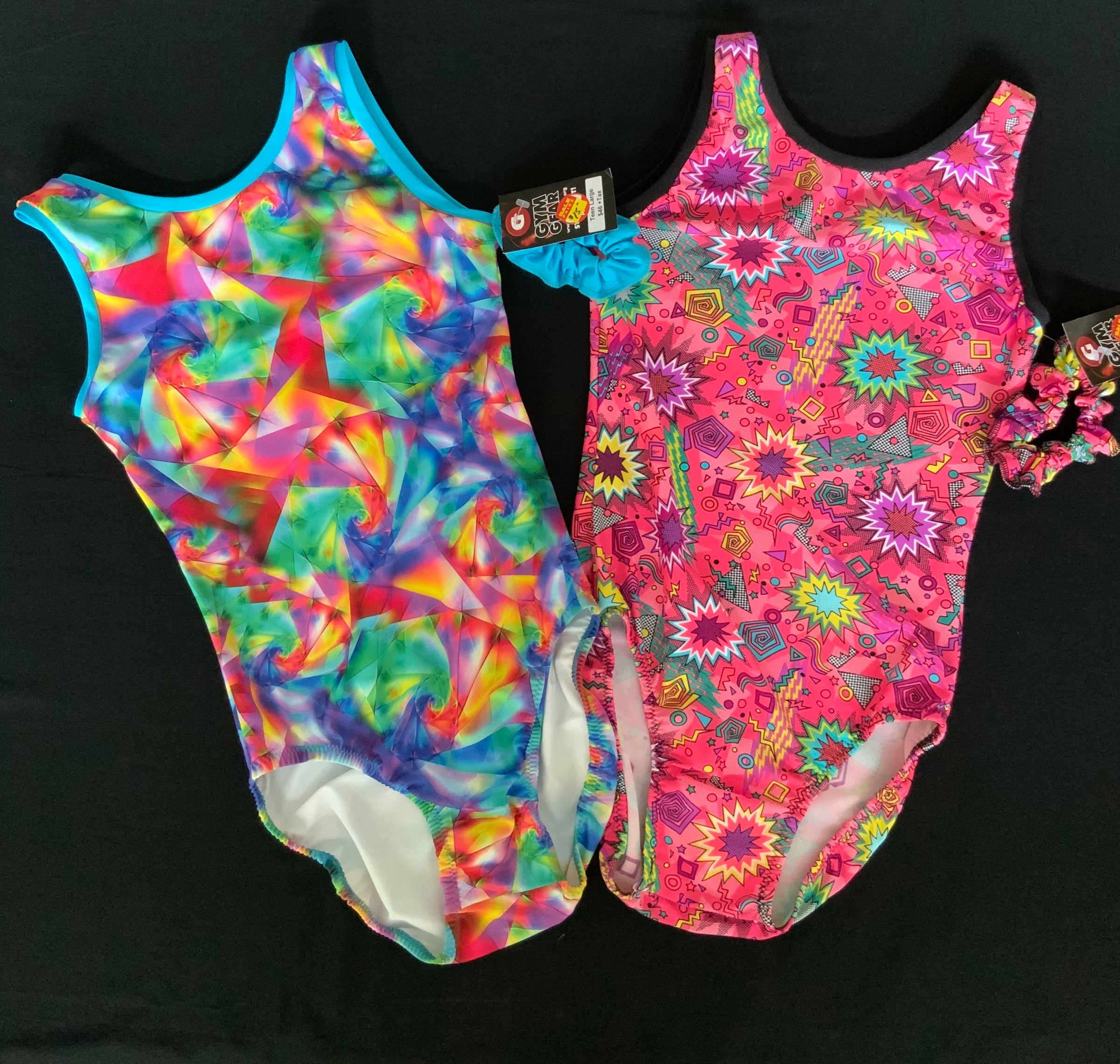 Gym Gear Teen Large Leotards 2 pack 1 Icy Activewear